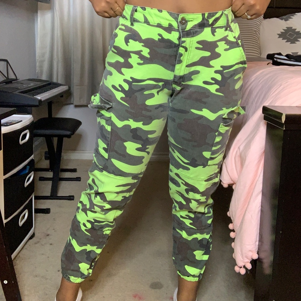 camo joggers